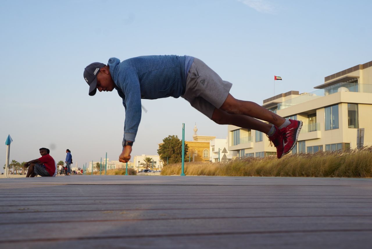 Beach boot camp Kite beach Jumeirah Dubai