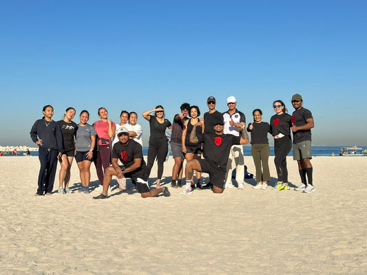 Beach boot camp Kite beach Jumeirah Dubai