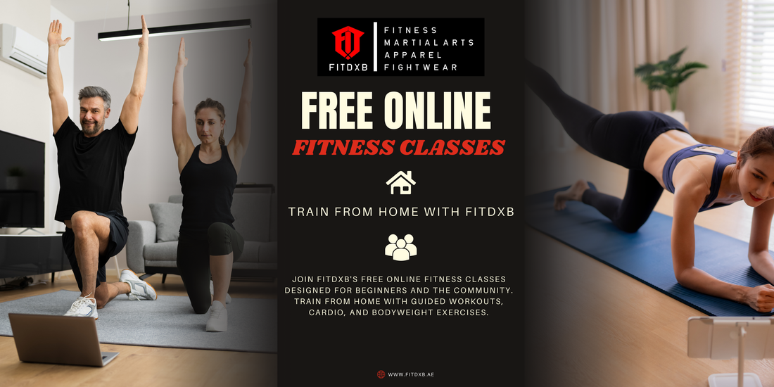 Free Online Fitness Classes for the Community | FITDXB