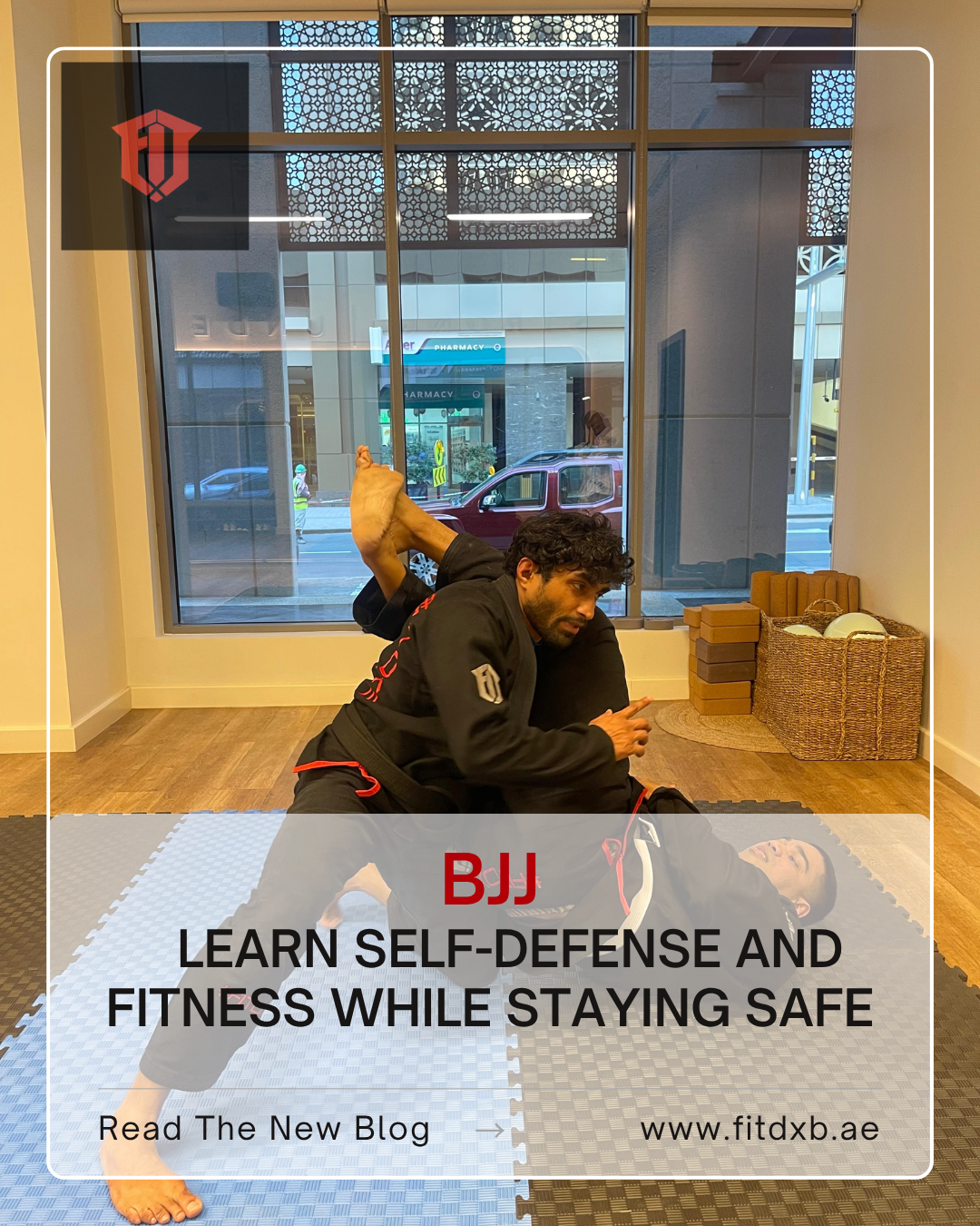 Brazilian Jiu-Jitsu Training at FITDXB