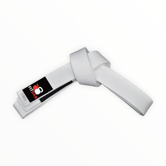 Kids Jiujitsu Belts - white