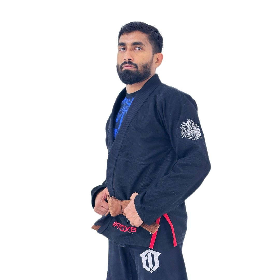 Jiu Jitsu GI Black Colour -Fit dxb