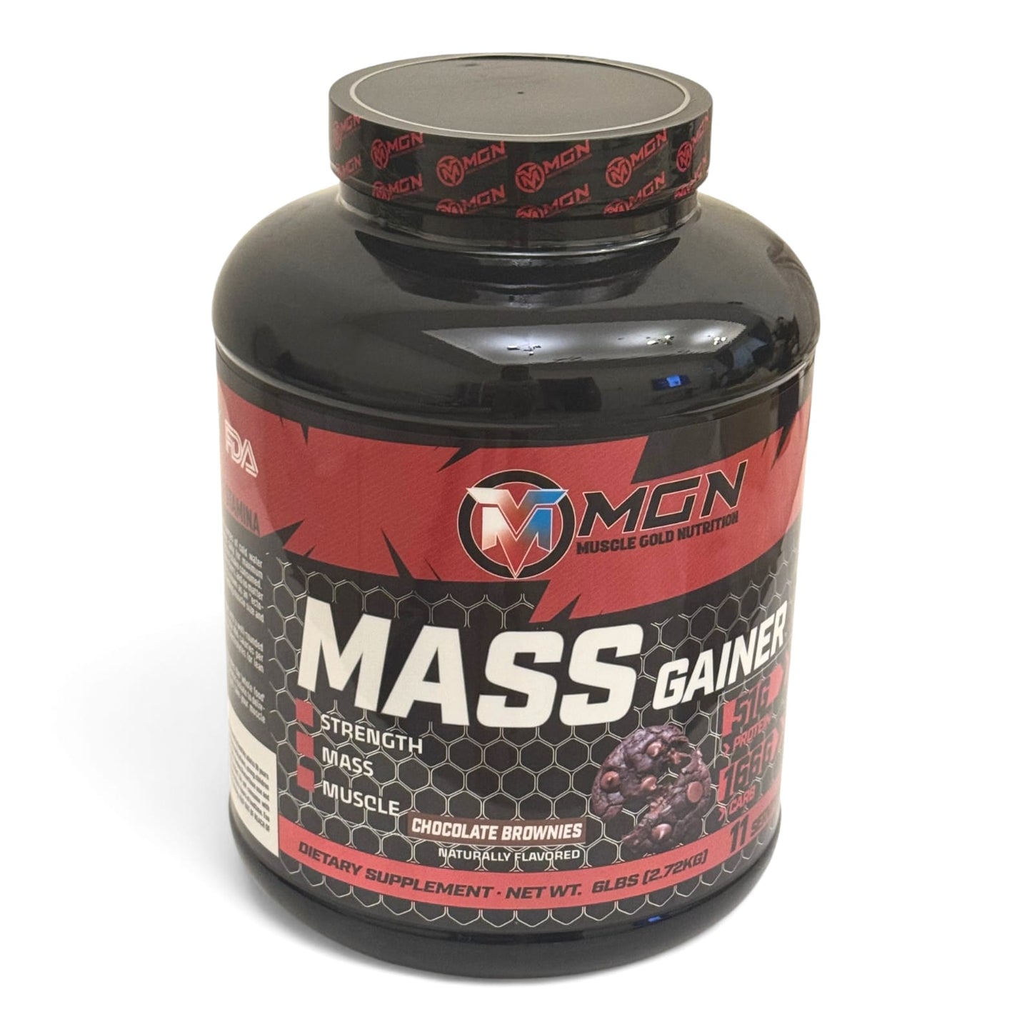 MASS GAINER CHOCOLATE BROWNIES