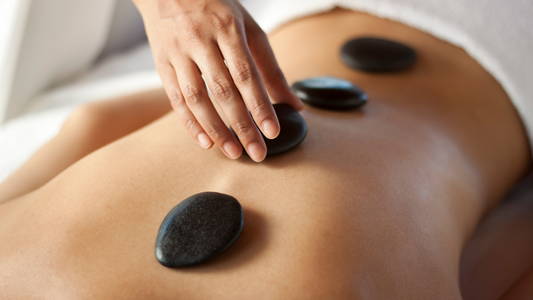 Hot stone massage